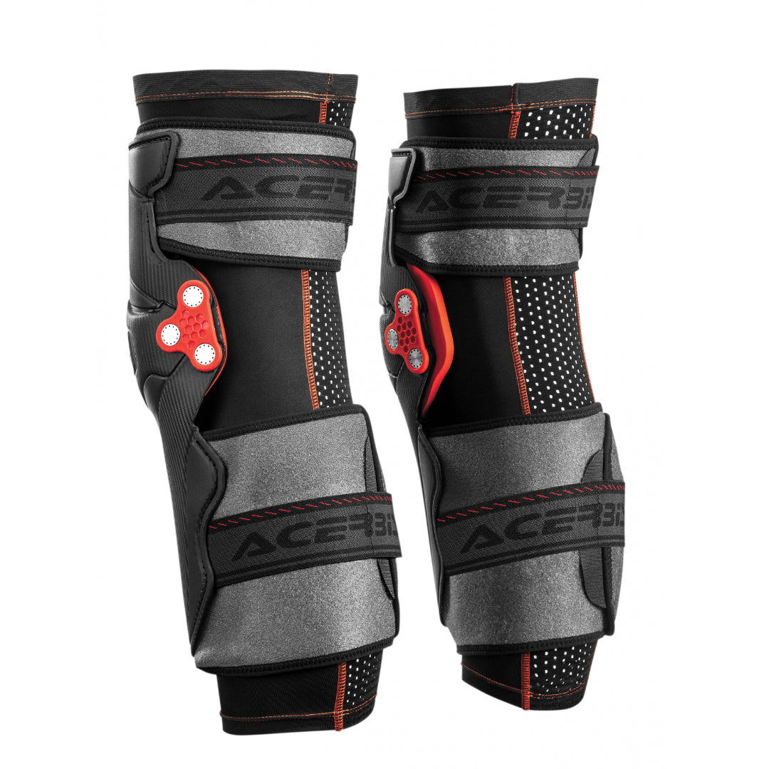Acerbis X-Strong Knee Guards Black/White