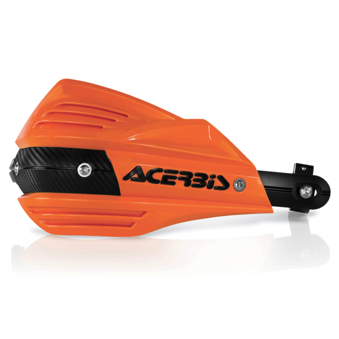 Acerbis X-Factor Handguards Complete with fitting kit Orange/Black