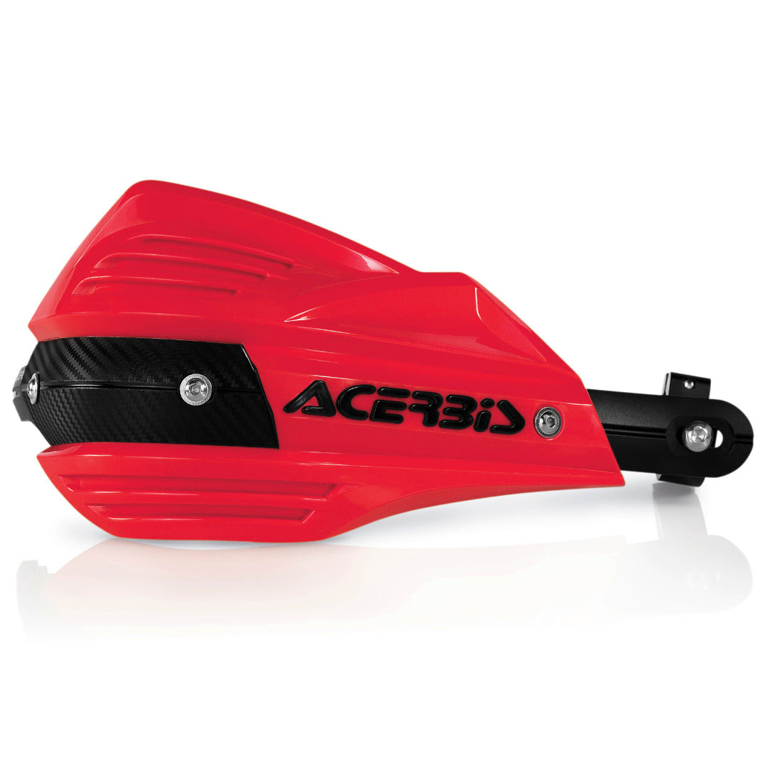 Acerbis X-Factor Handguards Complete with fitting kit Red