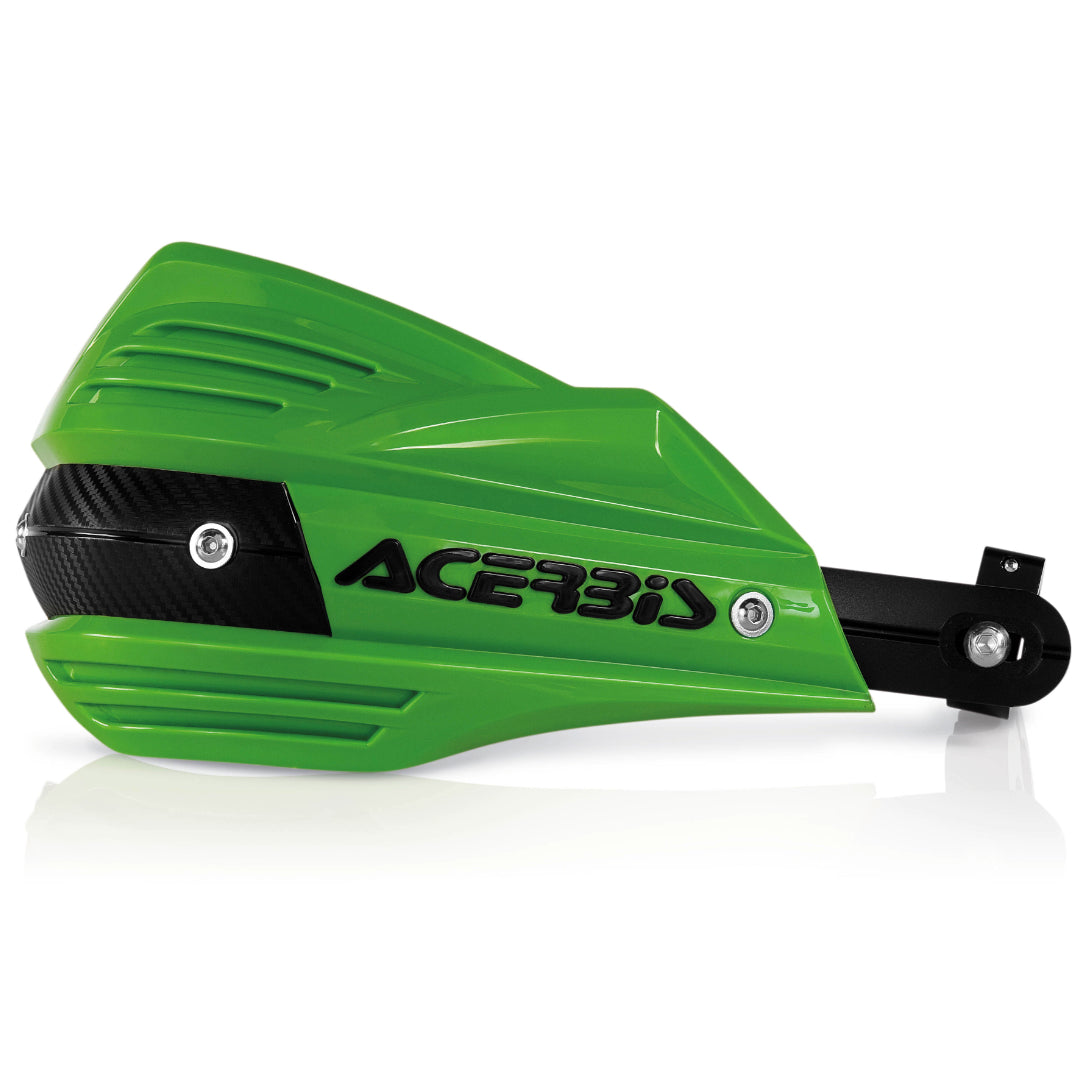 Acerbis X-Factor Handguards Complete with fitting kit Green