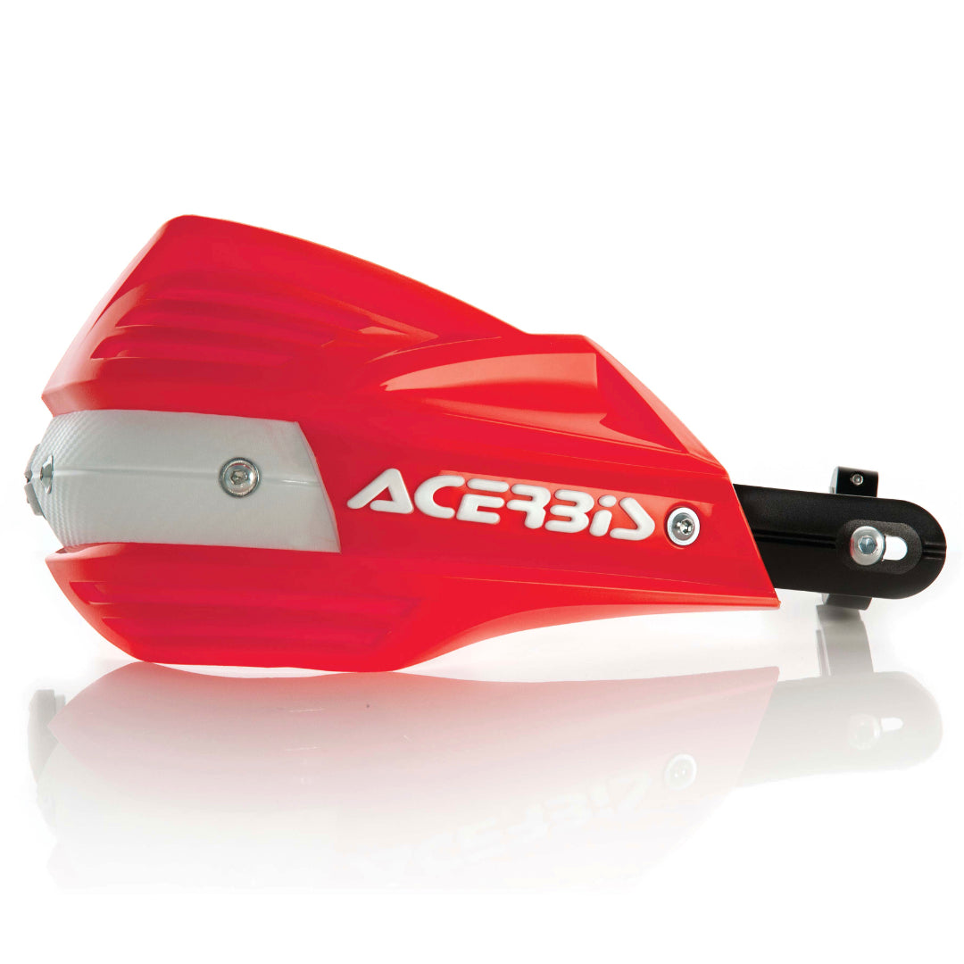 Acerbis X-Factor Handguards Complete with fitting kit Red/White