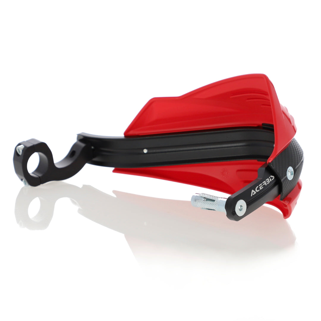 Acerbis X-Factor Handguards Complete with fitting kit Red/Black