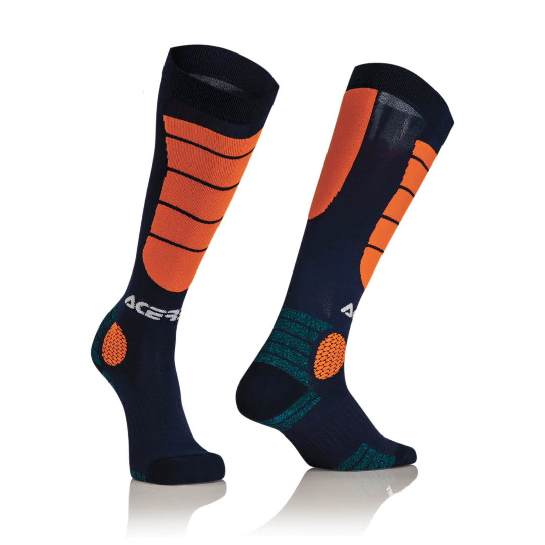 Acerbis MX Impact Socks Blue/Orange