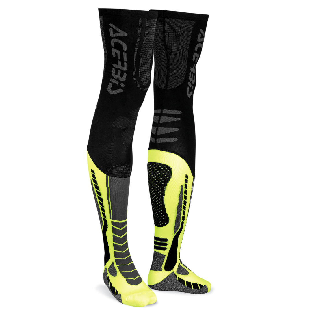 Acerbis X-Leg Pro MX Socks Black/Yellow