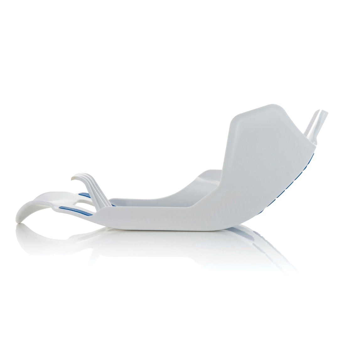 Acerbis Skid Plate KTM SXF 450 2016-2018, HUSKY FC 450 16-18, FE 450 17-19 White/Blue