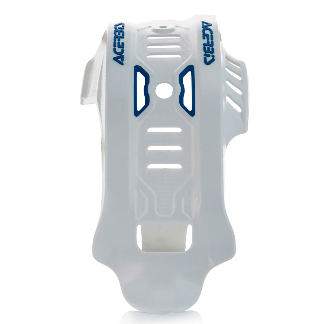 Acerbis Skid Plate KTM SXF 450 2016-2018, HUSKY FC 450 16-18, FE 450 17-19 White/Blue