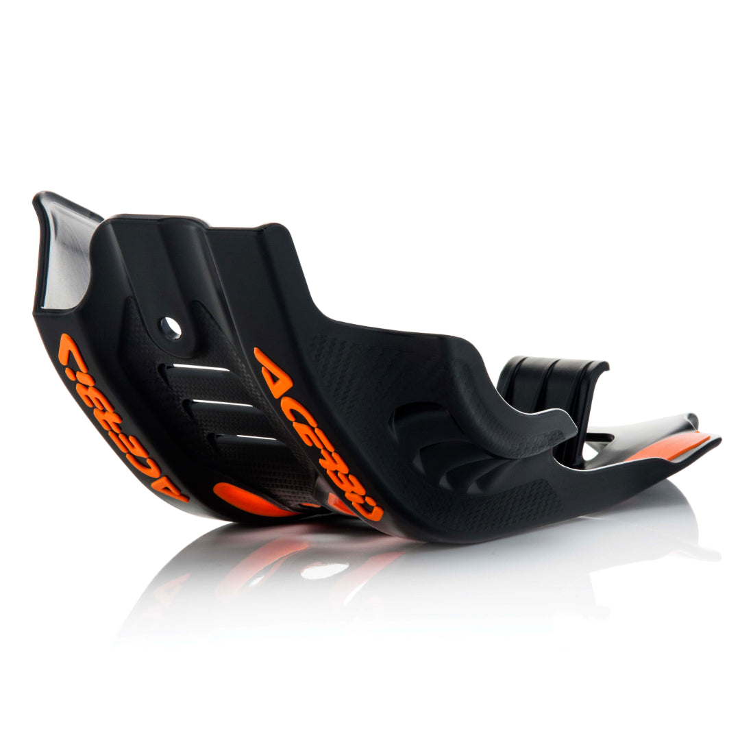 Acerbis Skid Plate KTM SXF 450 2016-2018, HUSKY FC 450 16-18, FE 450 17-19 Black/Orange