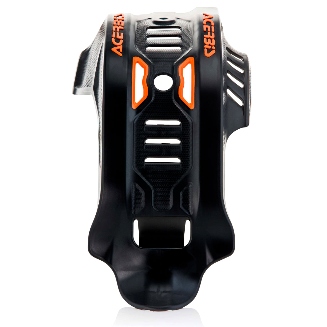 Acerbis Skid Plate KTM SXF 450 2016-2018, HUSKY FC 450 16-18, FE 450 17-19 Black/Orange