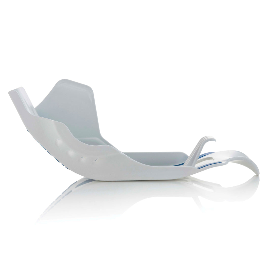 Acerbis Skid Plate KTM SXF 450 2016-2018, HUSKY FC 450 16-18, FE 450 17-19 White/Blue