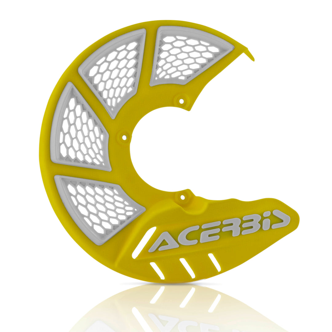 Acerbis X-Brake Vented Disc Cover Yellow