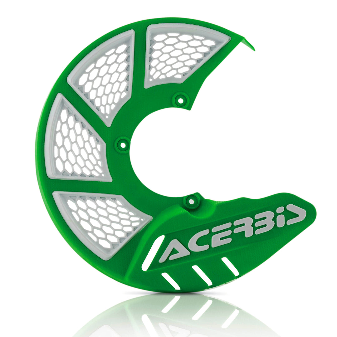 Acerbis X-Brake Vented Disc Cover Green