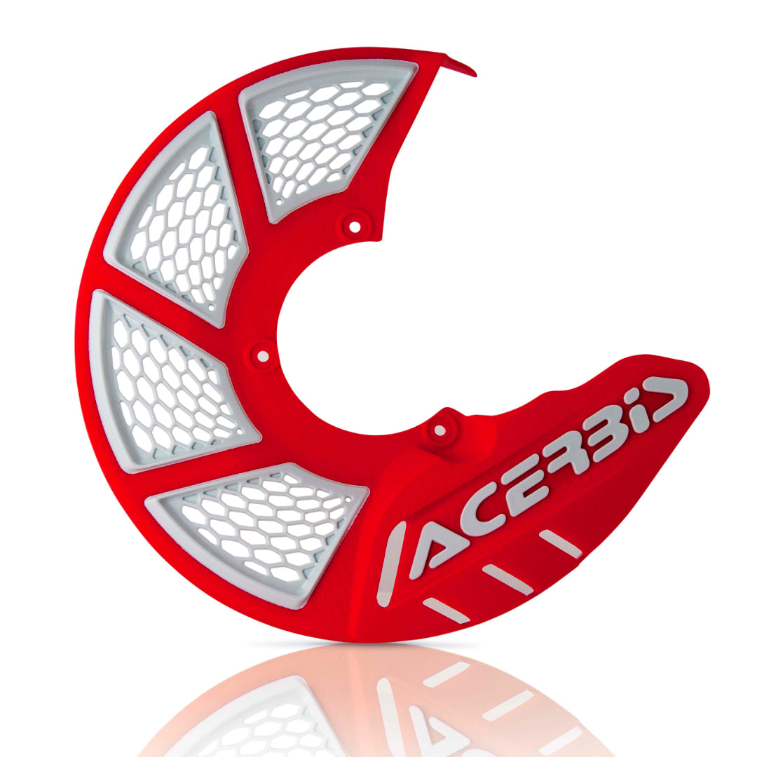Acerbis X-Brake Vented Disc Cover Red