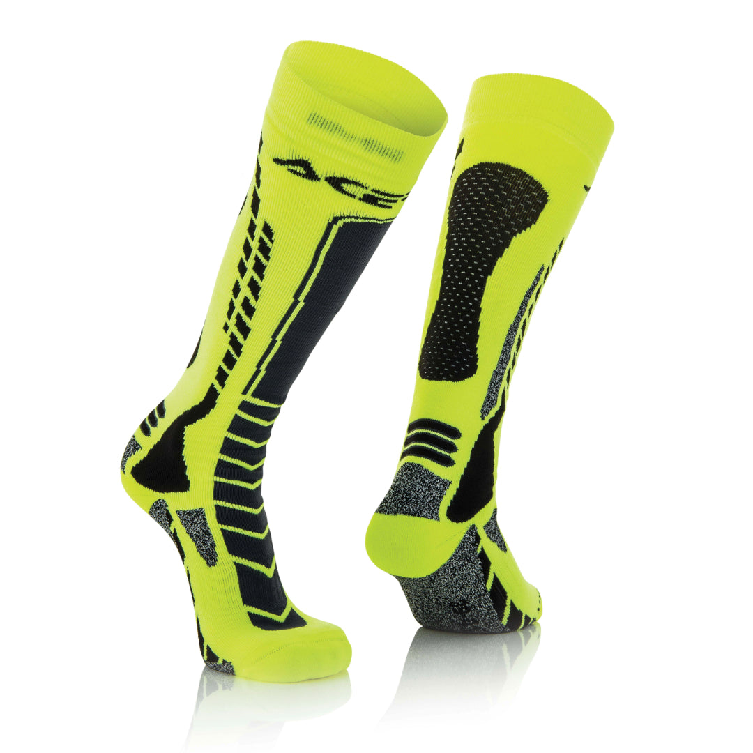 Acerbis MX Pro Socks Black/Yellow