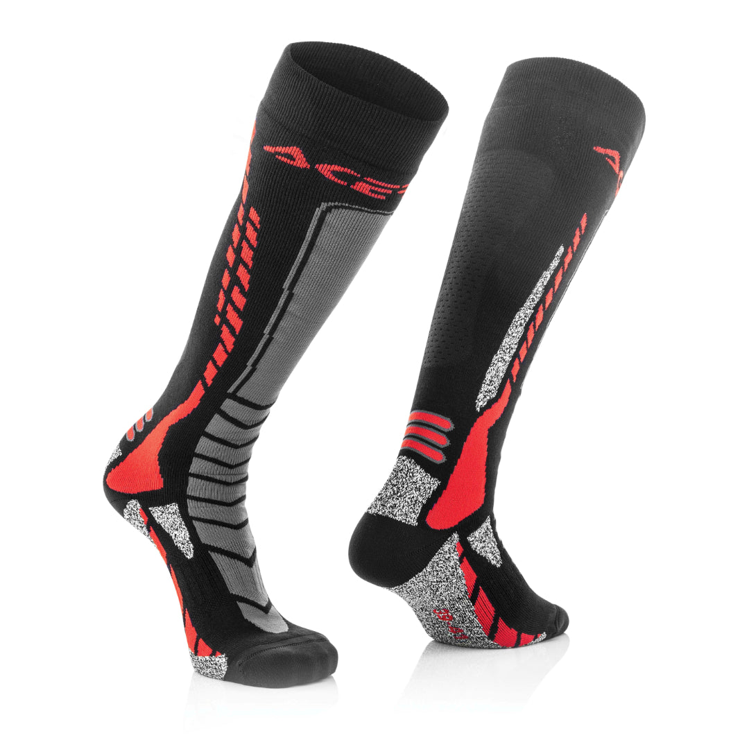 Acerbis MX Pro Socks Black/Red