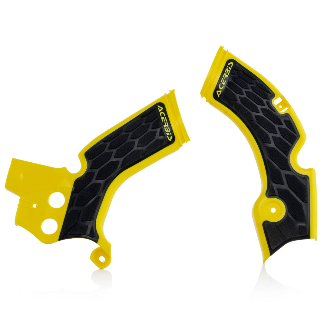 Acerbis X-Grip Frame Guards SUZUKI RMZ 250 2010-2018 Yellow/Black