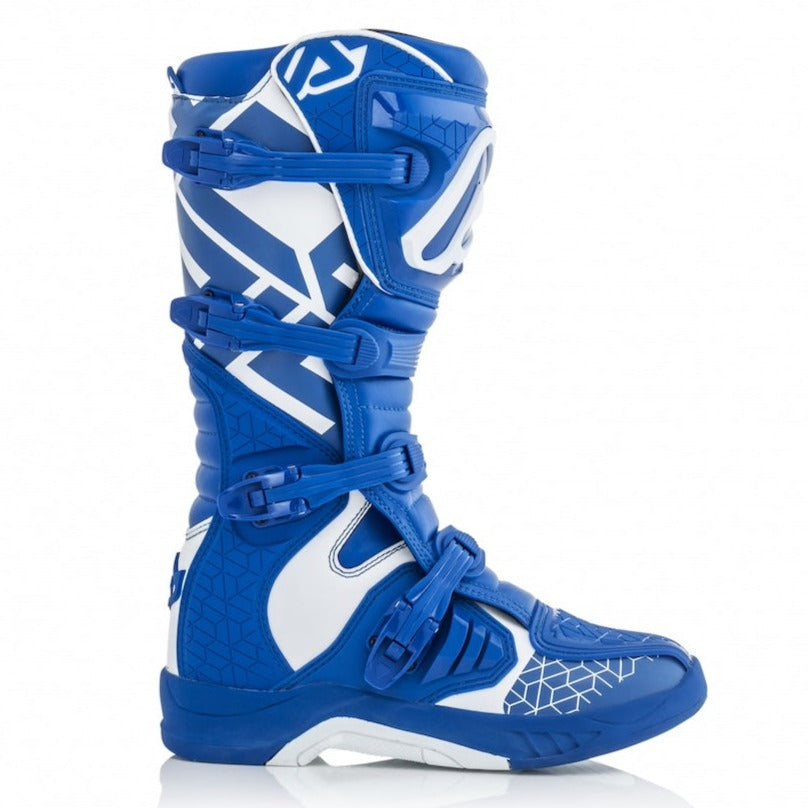 Acerbis X-Team MX Boots Blue/White