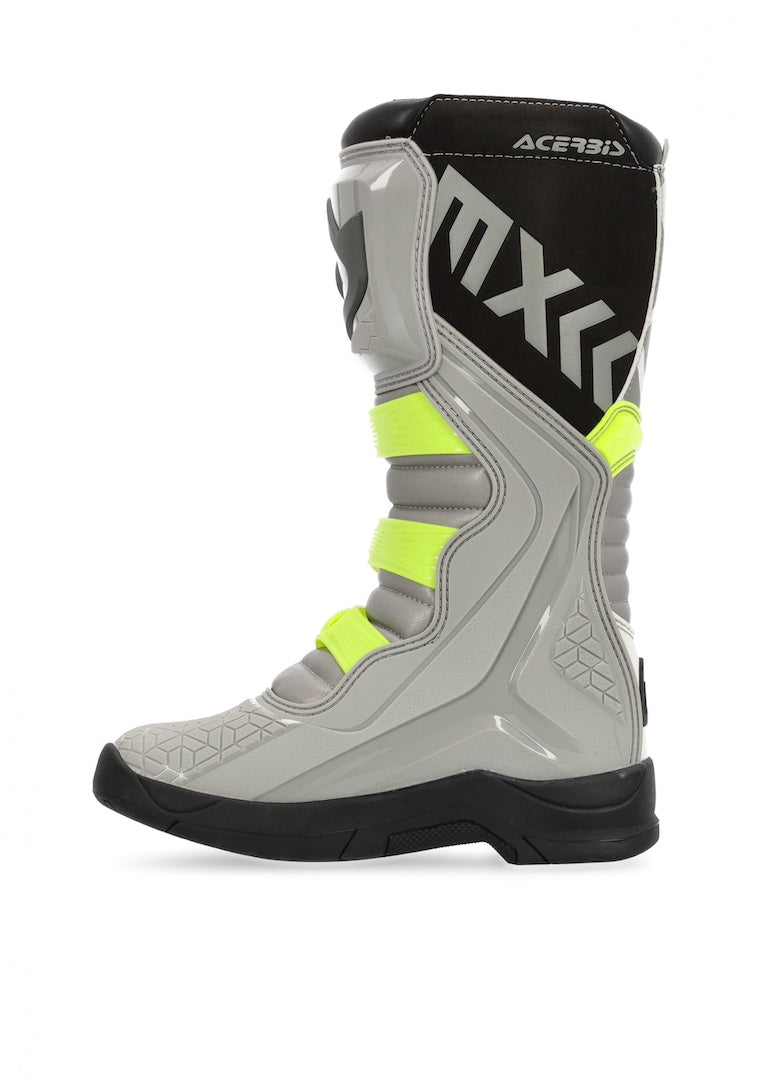 Acerbis X-Team MX Boots Grey/Yellow