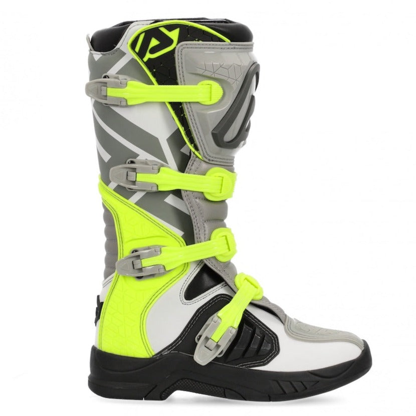 Acerbis X-Team MX Boots Grey/Yellow