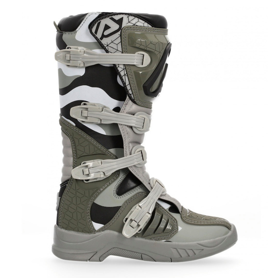 Acerbis X-Team MX Boots Brown/Grey