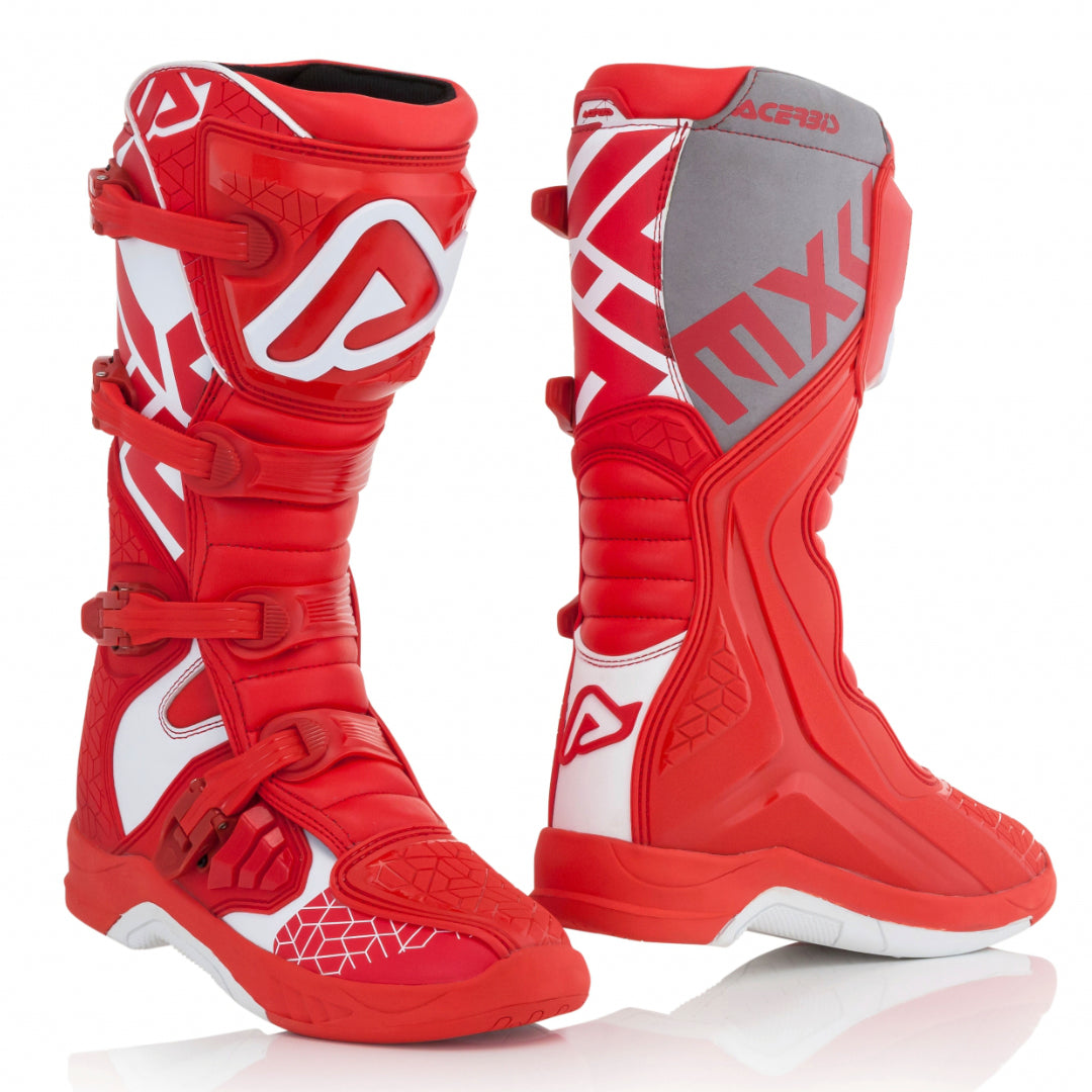 Acerbis X-Team MX Boots Red/White