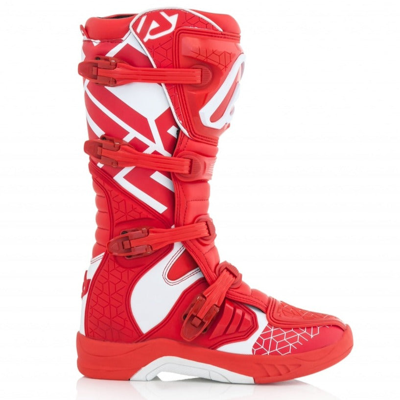 Acerbis X-Team MX Boots Red/White