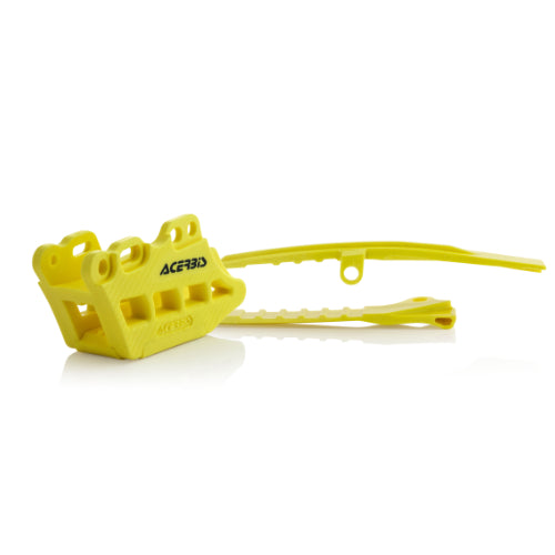 Acerbis Chain Guide / Slider Kit Suzuki RMZ 450 18-23, RMZ 250 19-23 Yellow