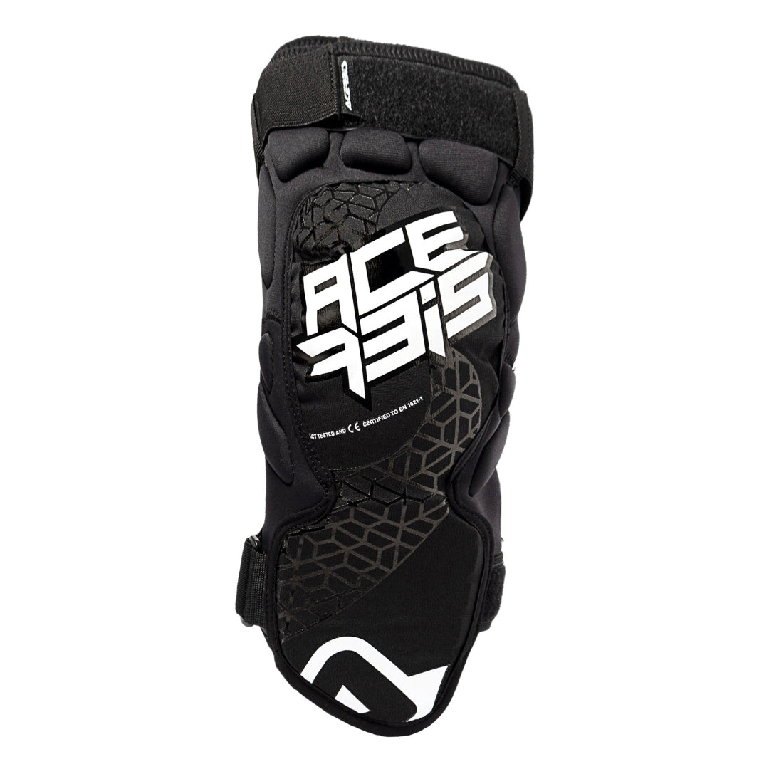 Acerbis Soft Knee Guards Black/White