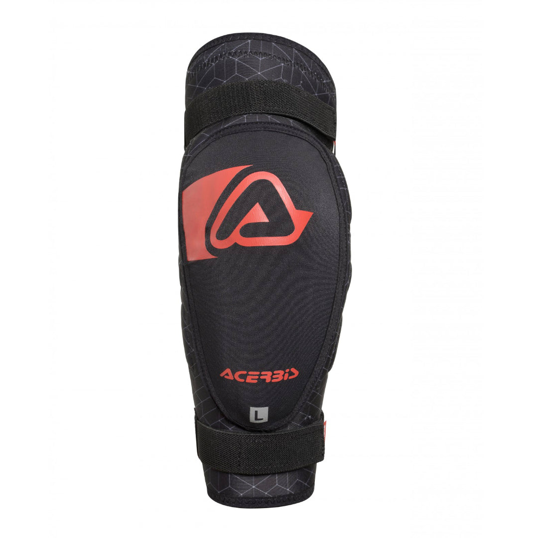 Acerbis Soft Elbow Guards Black/Red