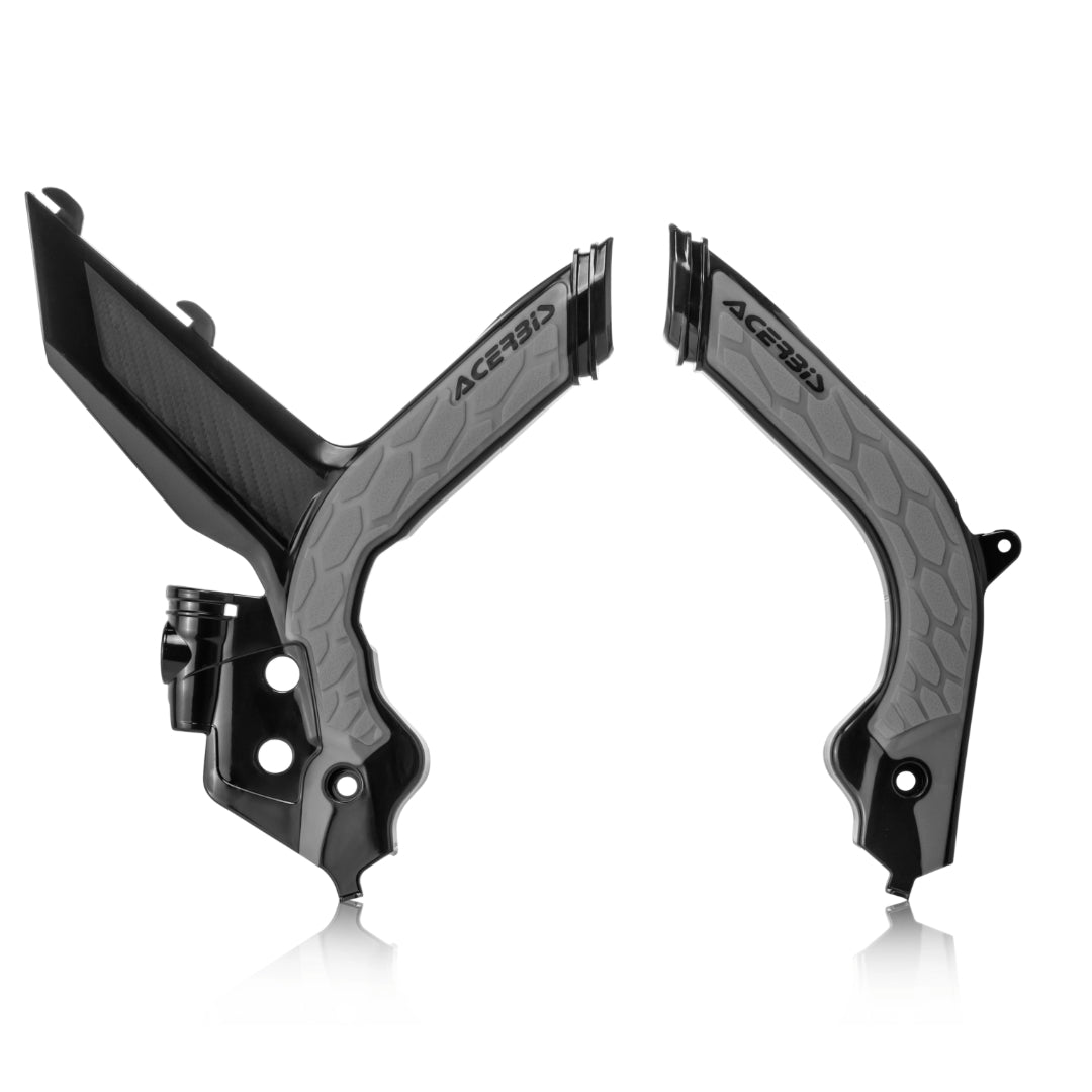 Acerbis X-Grip Frame Guards KTM SX/SXF 125-450 2019-2022 Black/Grey