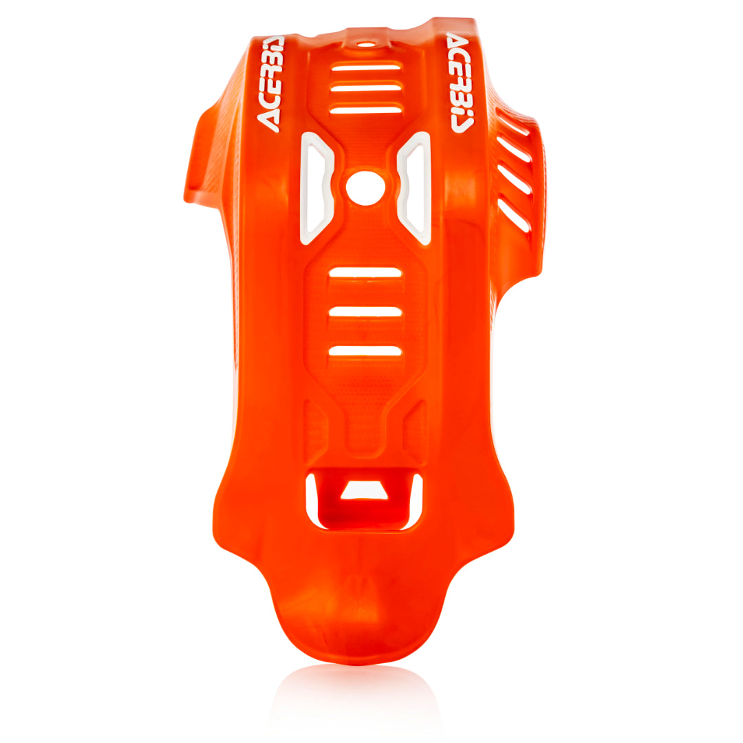 Acerbis Skid Plate KTM SXF 450 19-22, HUSKY FC 450 19-22 Orange/White