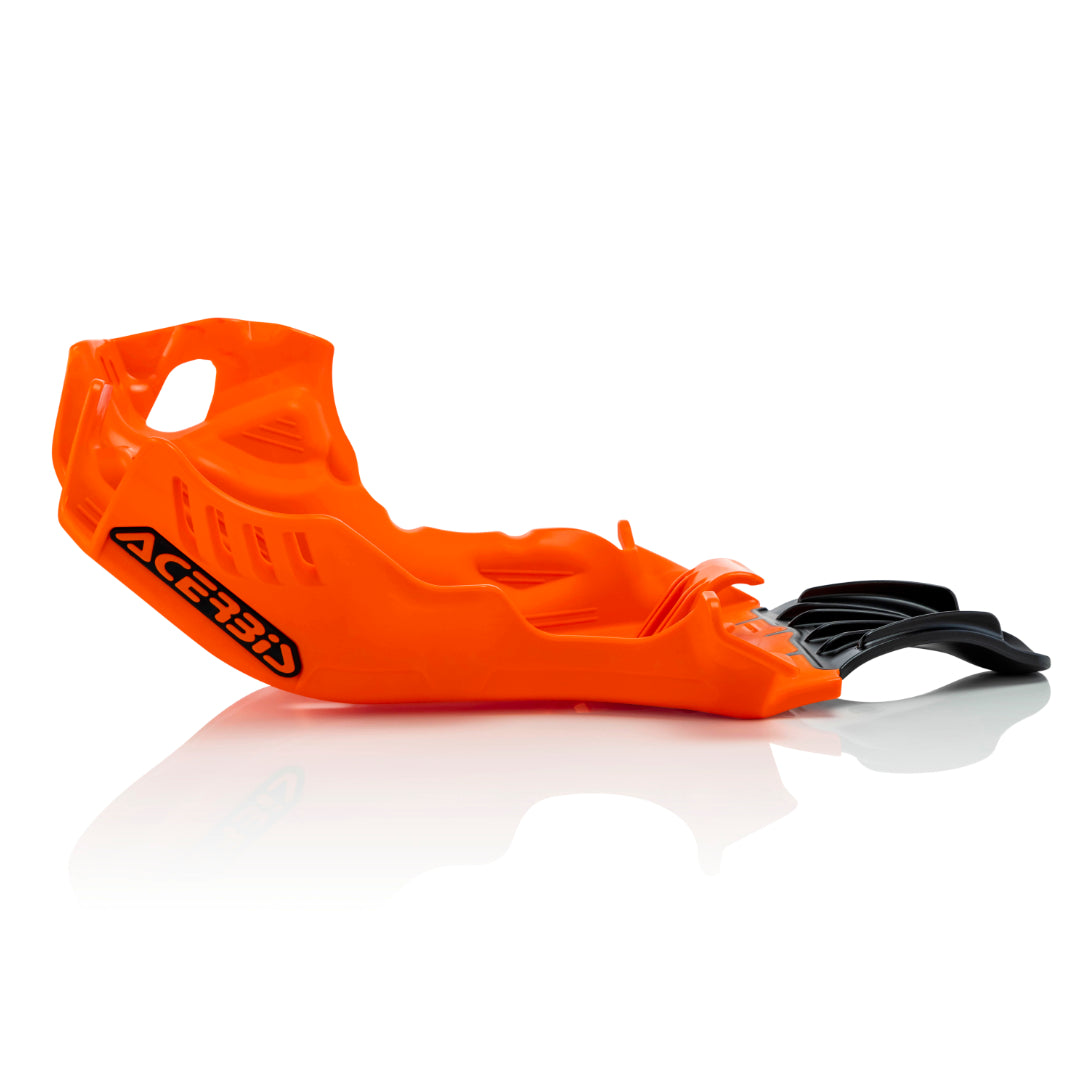 Acerbis Skid Plate KTM SX 250 2019-2022, HUSKY TC 250 19-22, GAS GAS EX/MC 250/300 22-23 Orange/Black