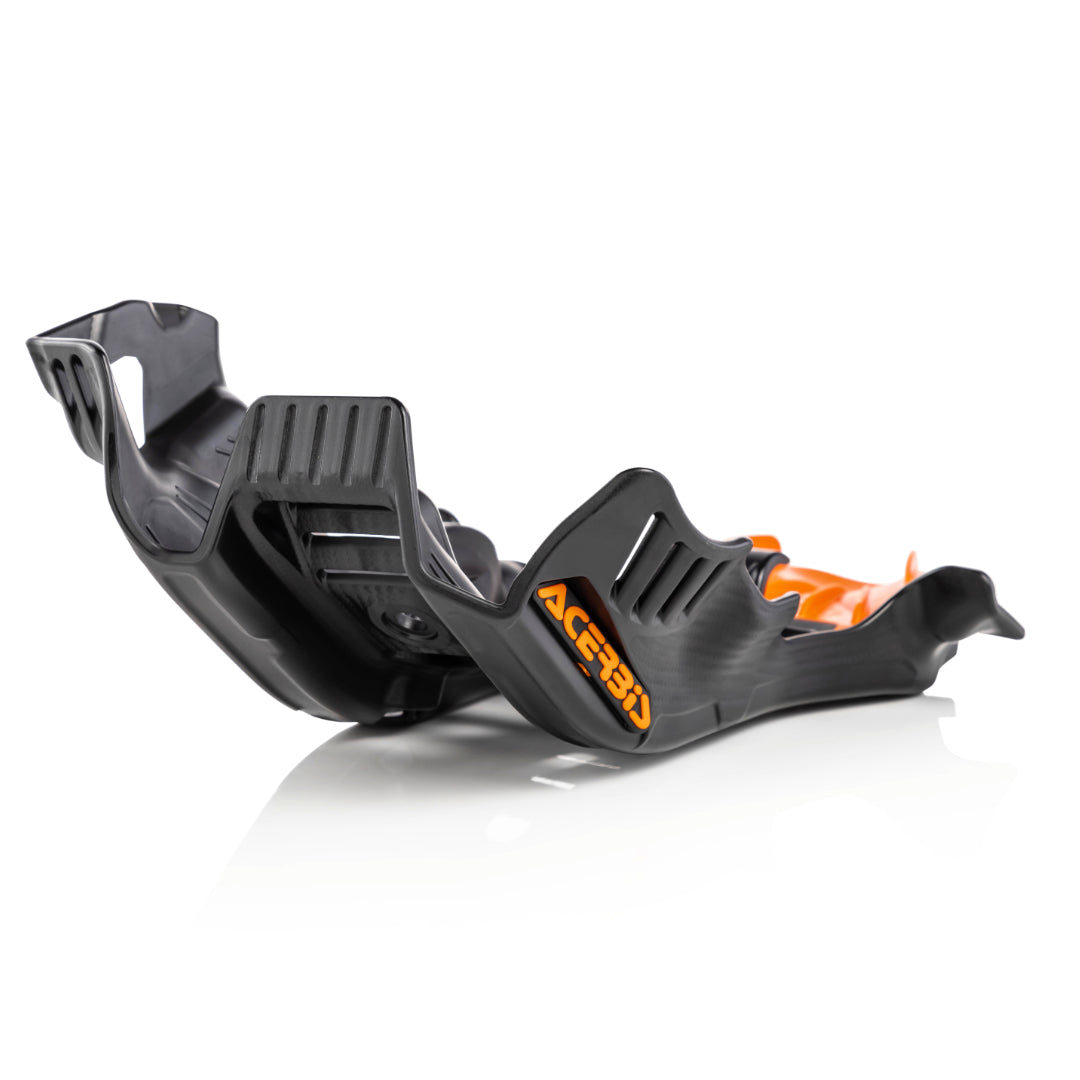 Acerbis Skid Plate KTM SX 250 2019-2022, HUSKY TC 250 19-22, GAS GAS EX/MC 250/300 22-23 Black/Orange