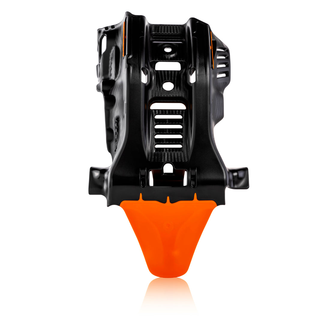Acerbis Skid Plate KTM SX 250 2019-2022, HUSKY TC 250 19-22, GAS GAS EX/MC 250/300 22-23 Black/Orange