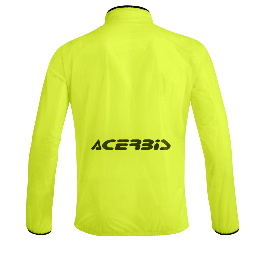 Acerbis Rain Dek Pack Jacket Fluo Yellow