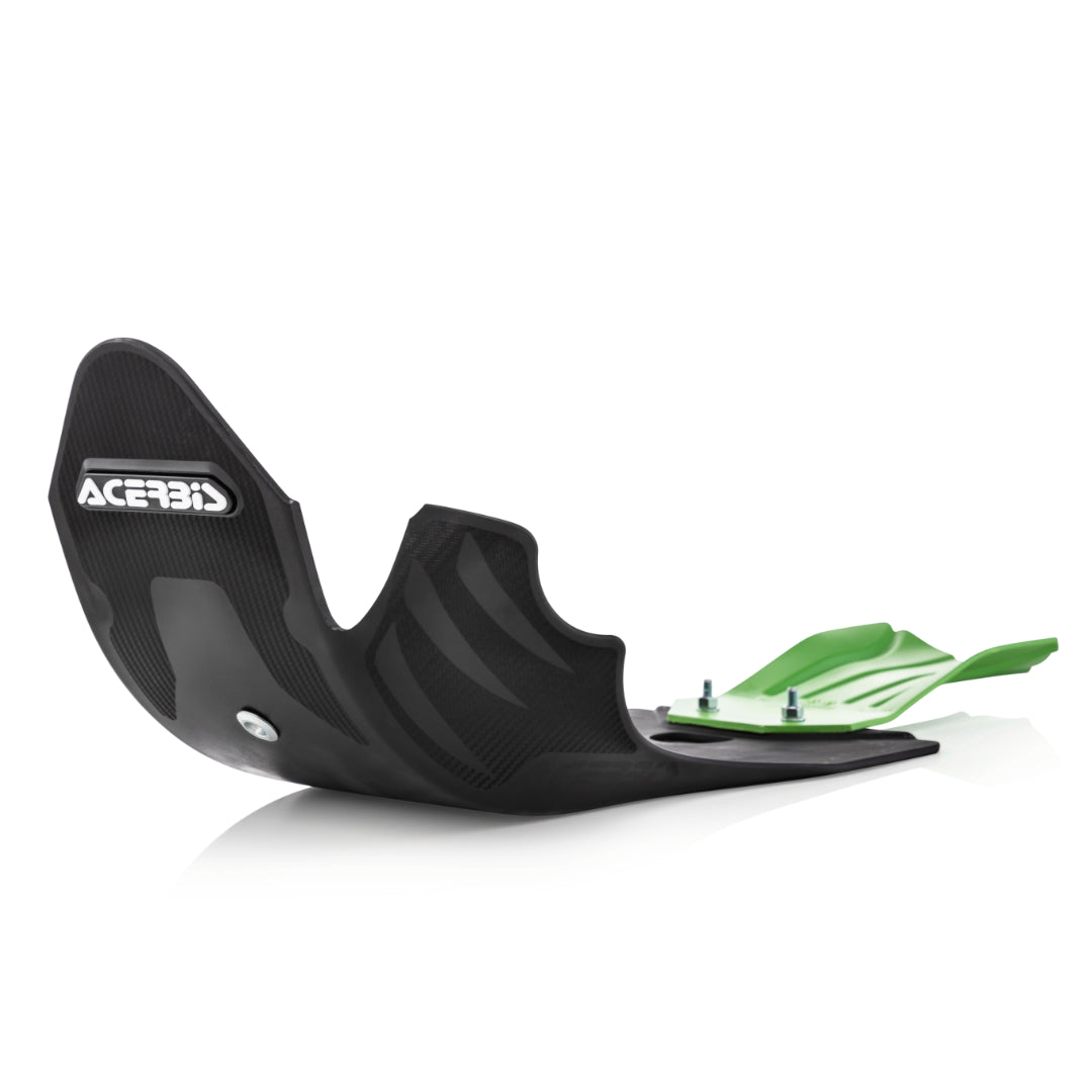 Acerbis Skid Plate KAWASAKI KXF 450 2019-2023, KXF 250 2021-2024 Black/Green