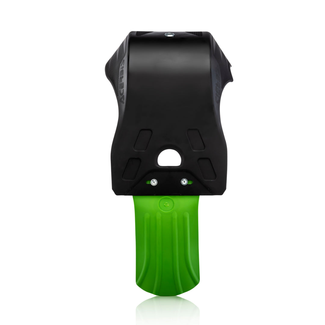Acerbis Skid Plate KAWASAKI KXF 450 2019-2023, KXF 250 2021-2024 Black/Green