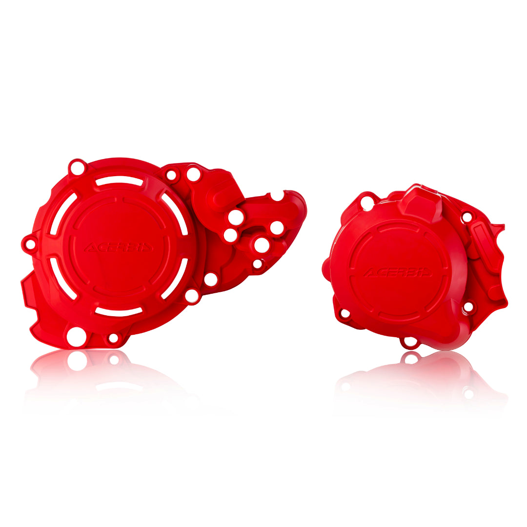 Acerbis X-Power Engine Cover Set BETA 2T 250/300 2018-2024, X-Trainer 250/200 18-24 Red