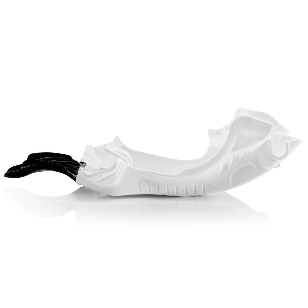 Acerbis Skid Plate YAMAHA YZ 125 2006-2023, FANTIC XX/XE 125 2021-2023 White/Black