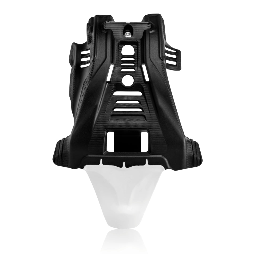 Acerbis Skid Plate YAMAHA YZ 125 2006-2023, FANTIC XX/XE 125 2021-2023 Black/White