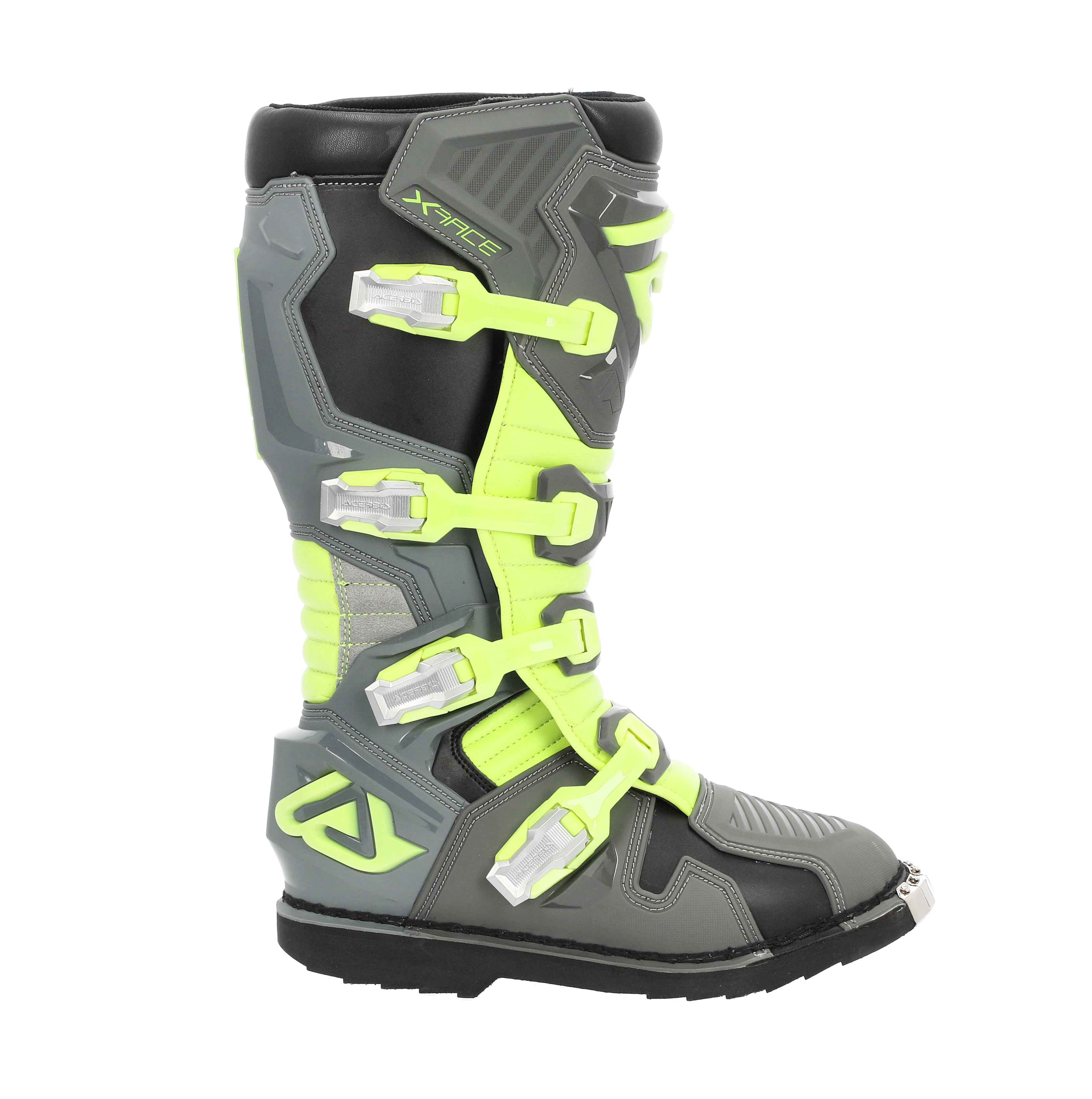 Acerbis X-Race MX Boots Grey/Yellow