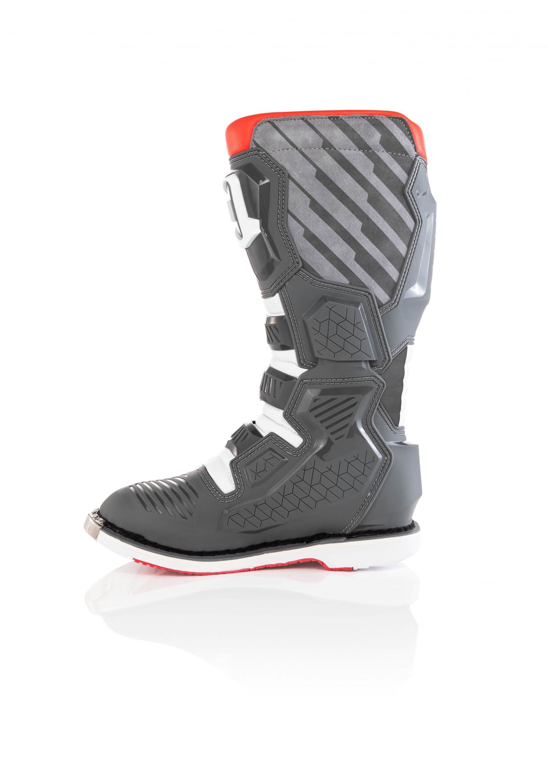 Acerbis X-Race MX Boots Red/Grey