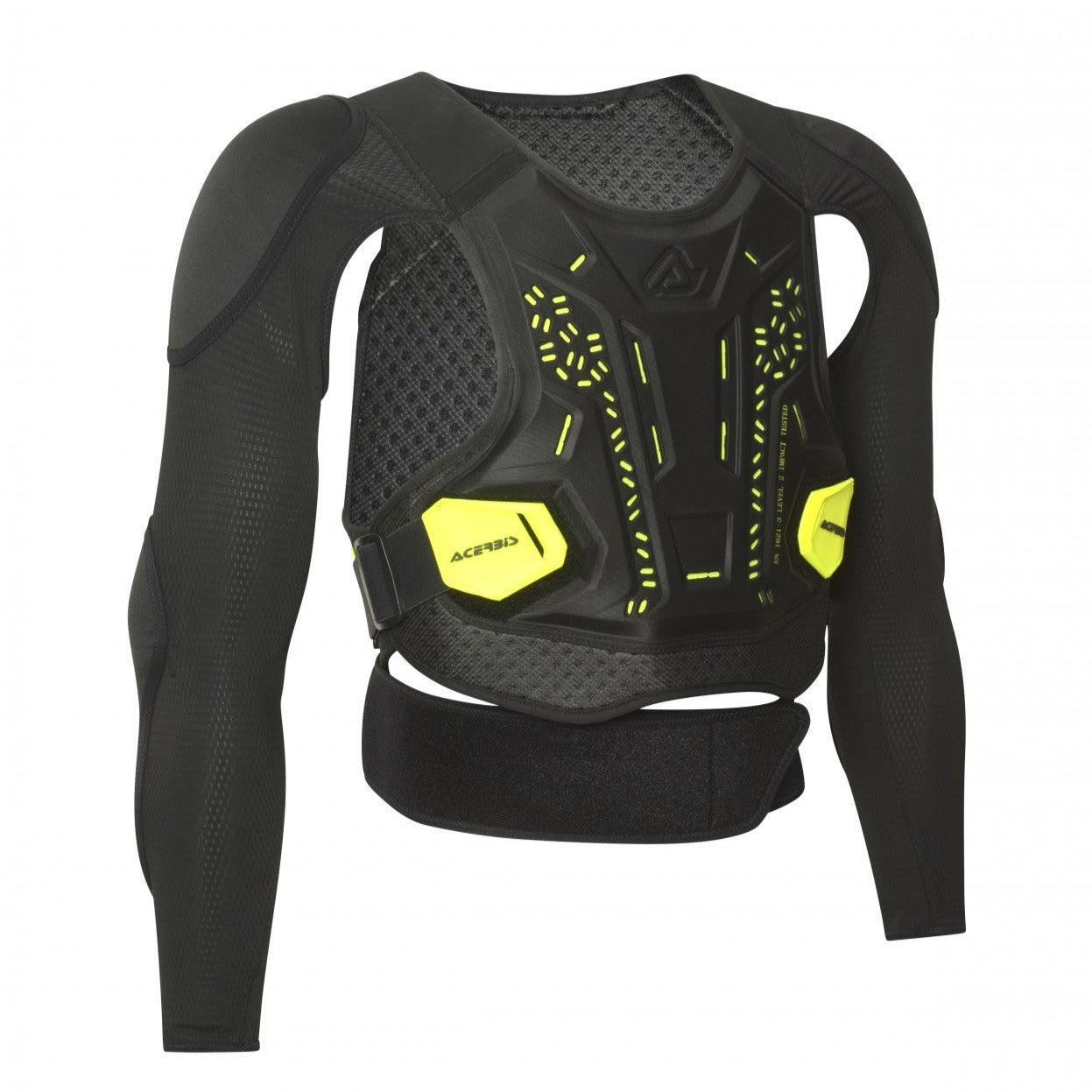 Acerbis Plasma Level 2 Body Armour Black/Fluo Yellow