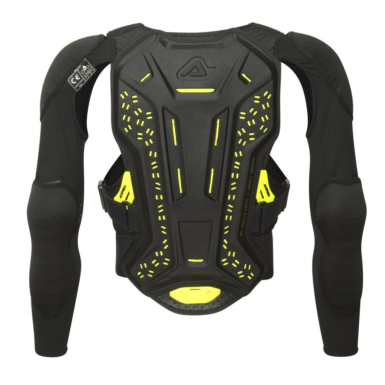 Acerbis Plasma Level 2 Body Armour Black/Fluo Yellow