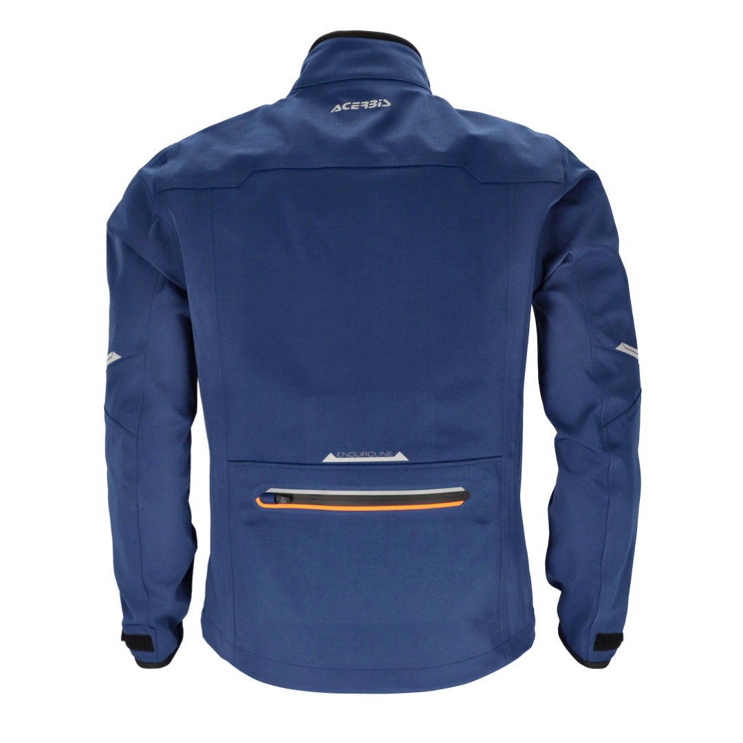 Acerbis X-Duro Waterproof Jacket Blue/Orange