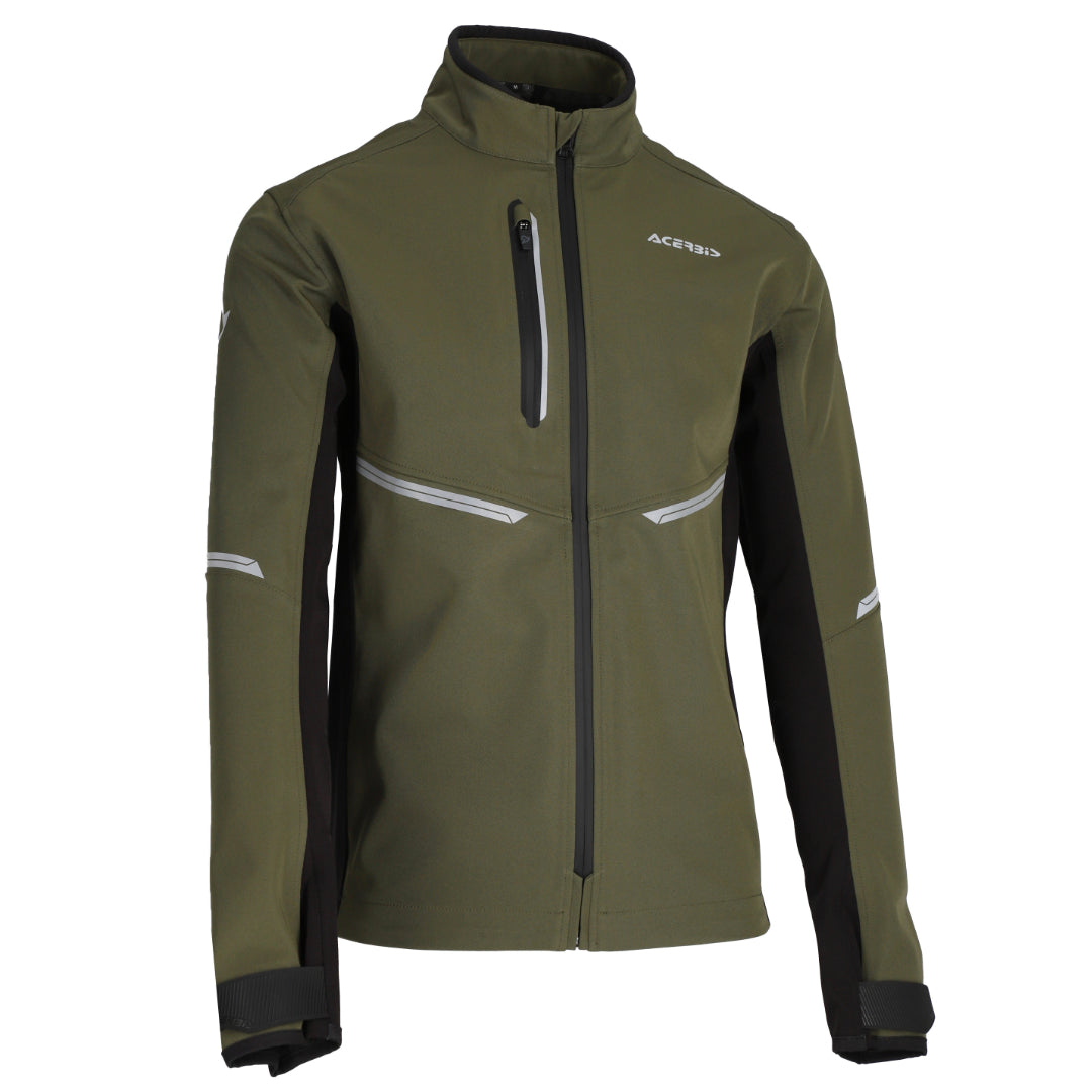 Acerbis X-Duro Waterproof Jacket Military Green