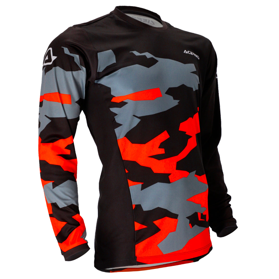 Acerbis X-Duro Winter Jersey Black/Orange