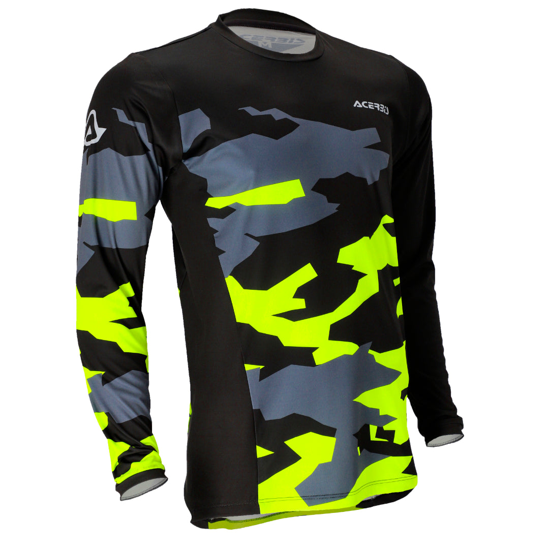 Acerbis X-Duro Winter Jersey Black/Yellow