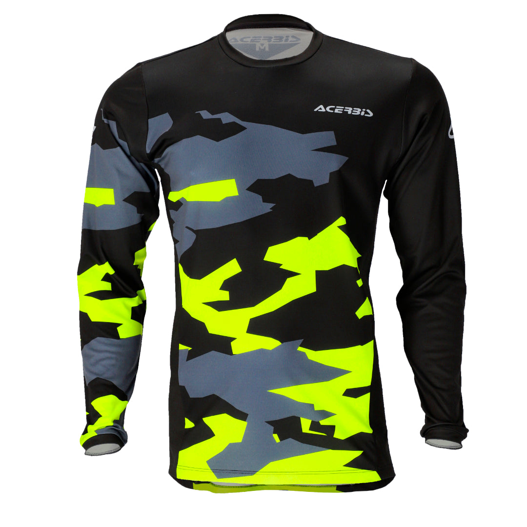 Acerbis X-Duro Winter Jersey Black/Yellow