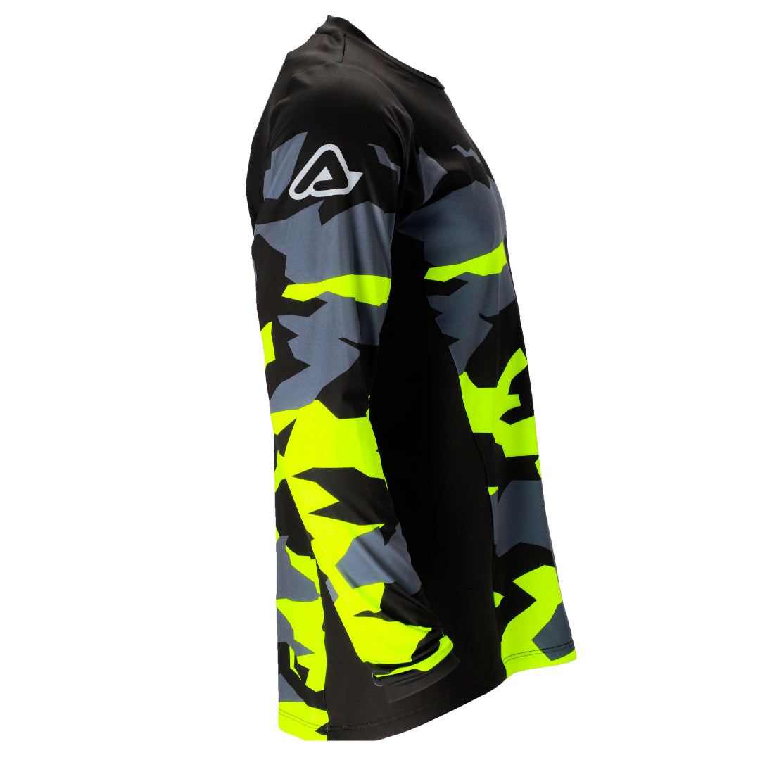 Acerbis X-Duro Winter Jersey Black/Yellow