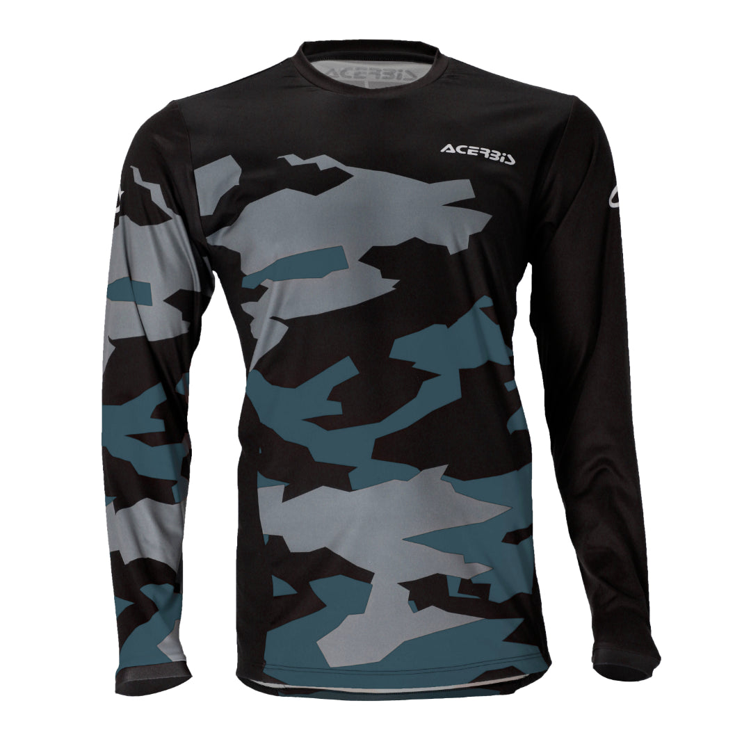 Acerbis X-Duro Winter Jersey Black/Grey